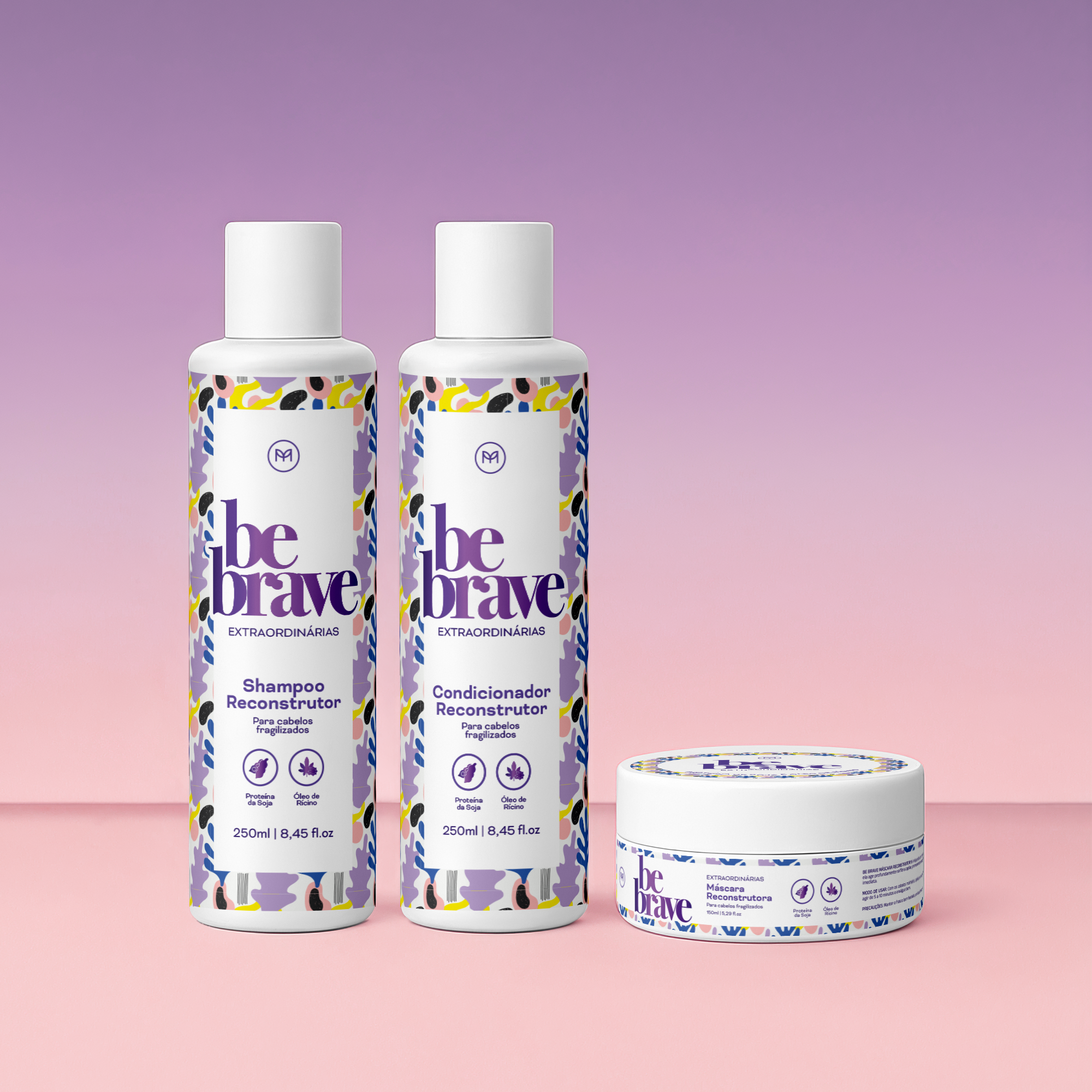 Be Brave | Kit Essencial Reconstrução