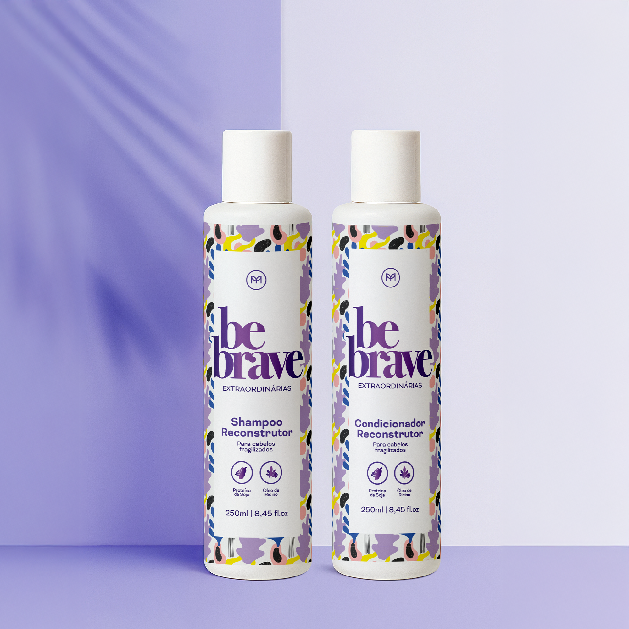 Be Brave  - Reconstrução | Kit Básico (Shampoo + Condicionador)