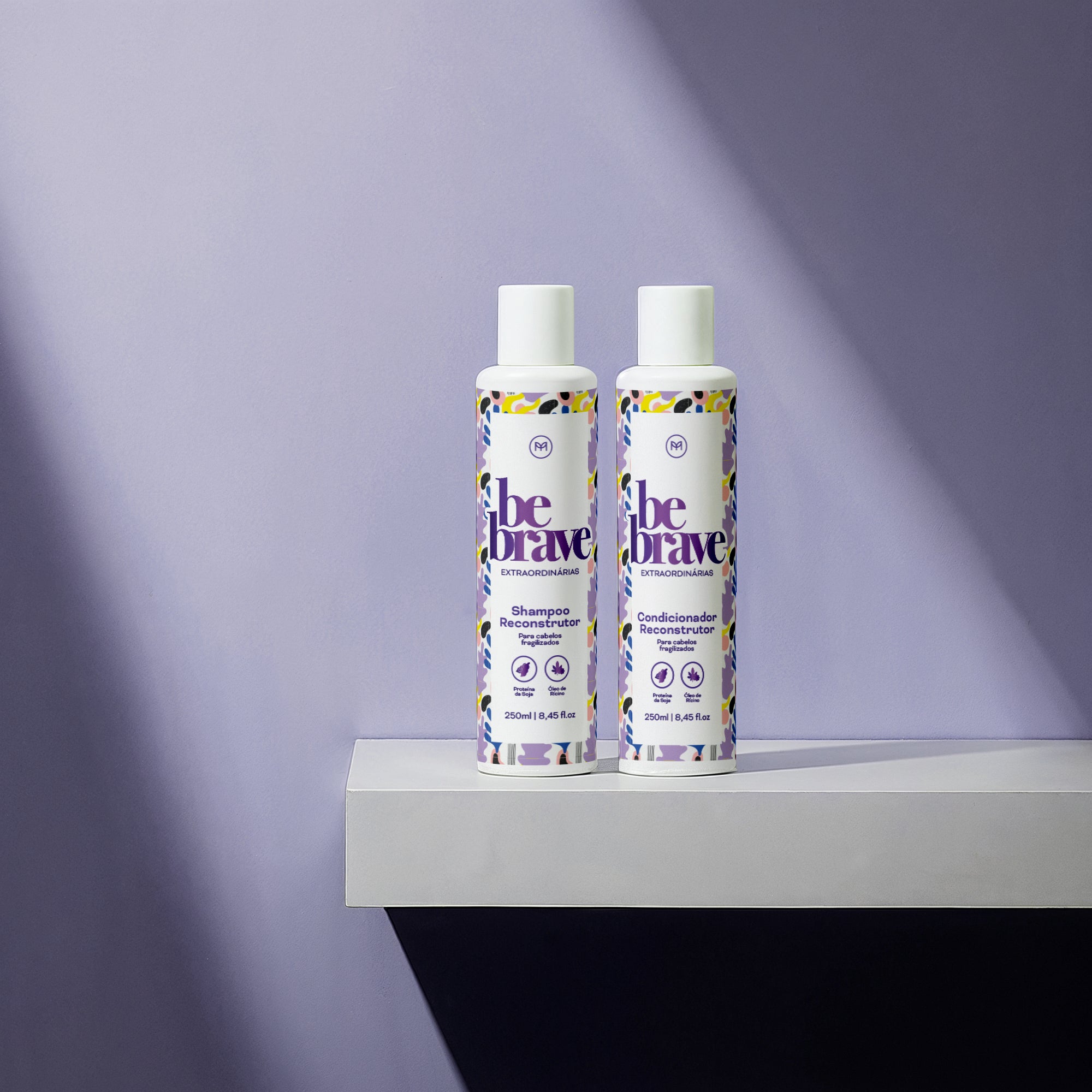 Be Brave  - Reconstrução | Kit Básico (Shampoo + Condicionador)