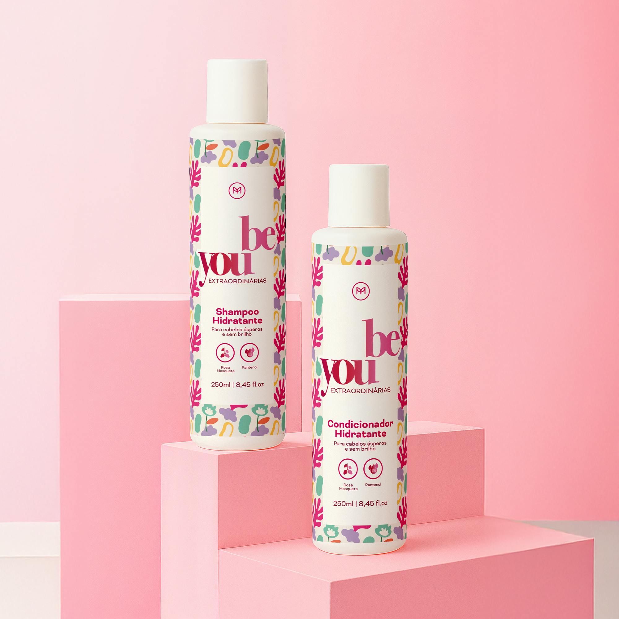 Be You - Hidratação | Kit Básico (Shampoo + Condicionador)