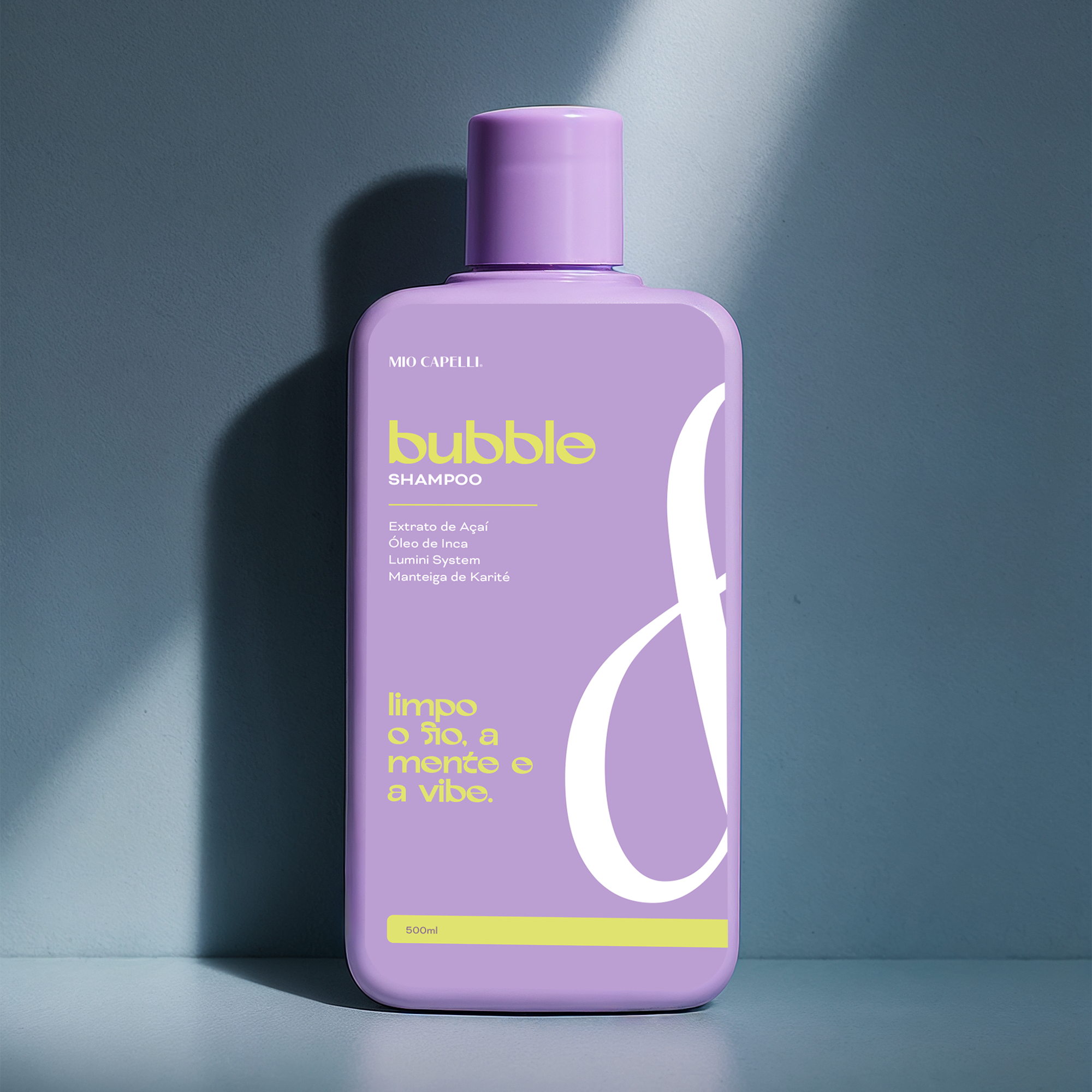 Shampoo Bubble 500ml I Limpeza Inteligente