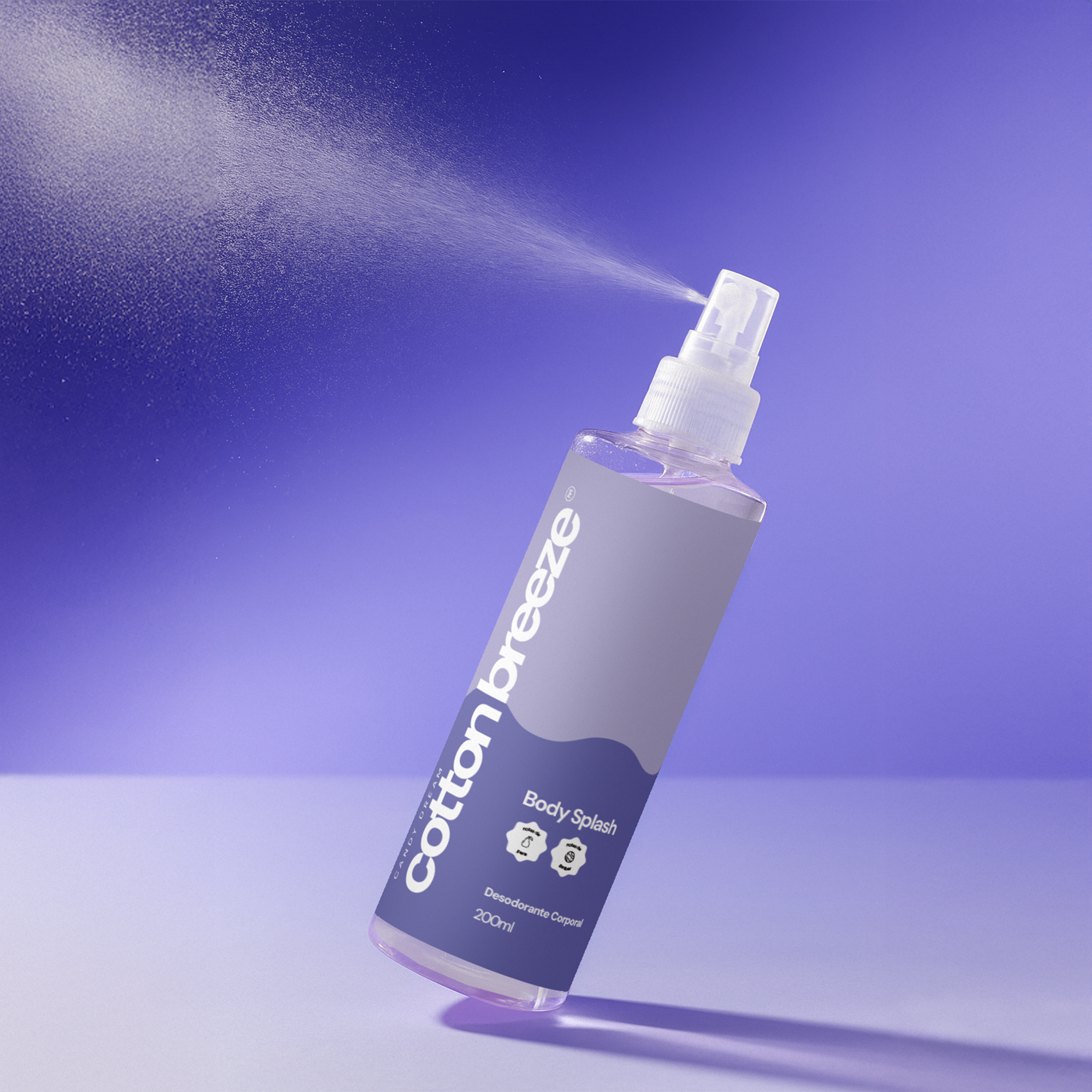 Body Splash Cotton Breeze 200ml (Inspirado no La Belle de Jean Paul Gaultier)