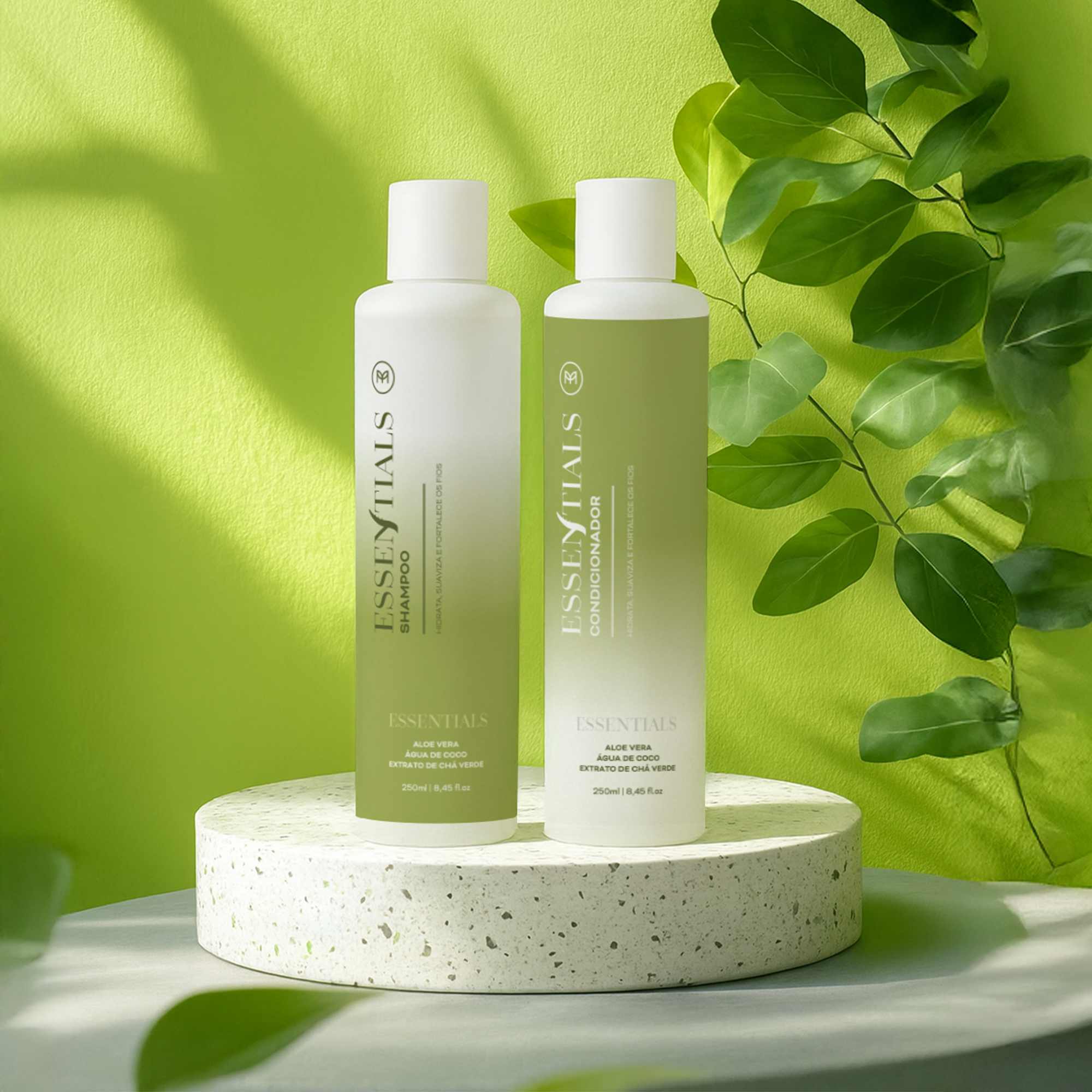 Kit Básico Essentials - Hidratação (Shampoo e Condicionador)