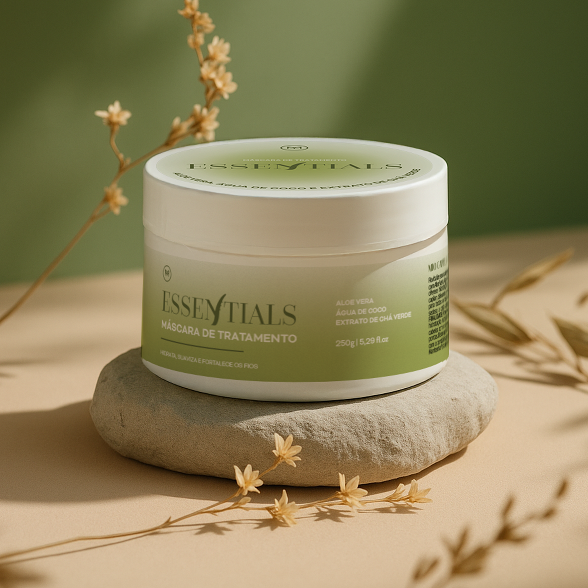 Máscara Essentials 250g | Hidratação Profunda