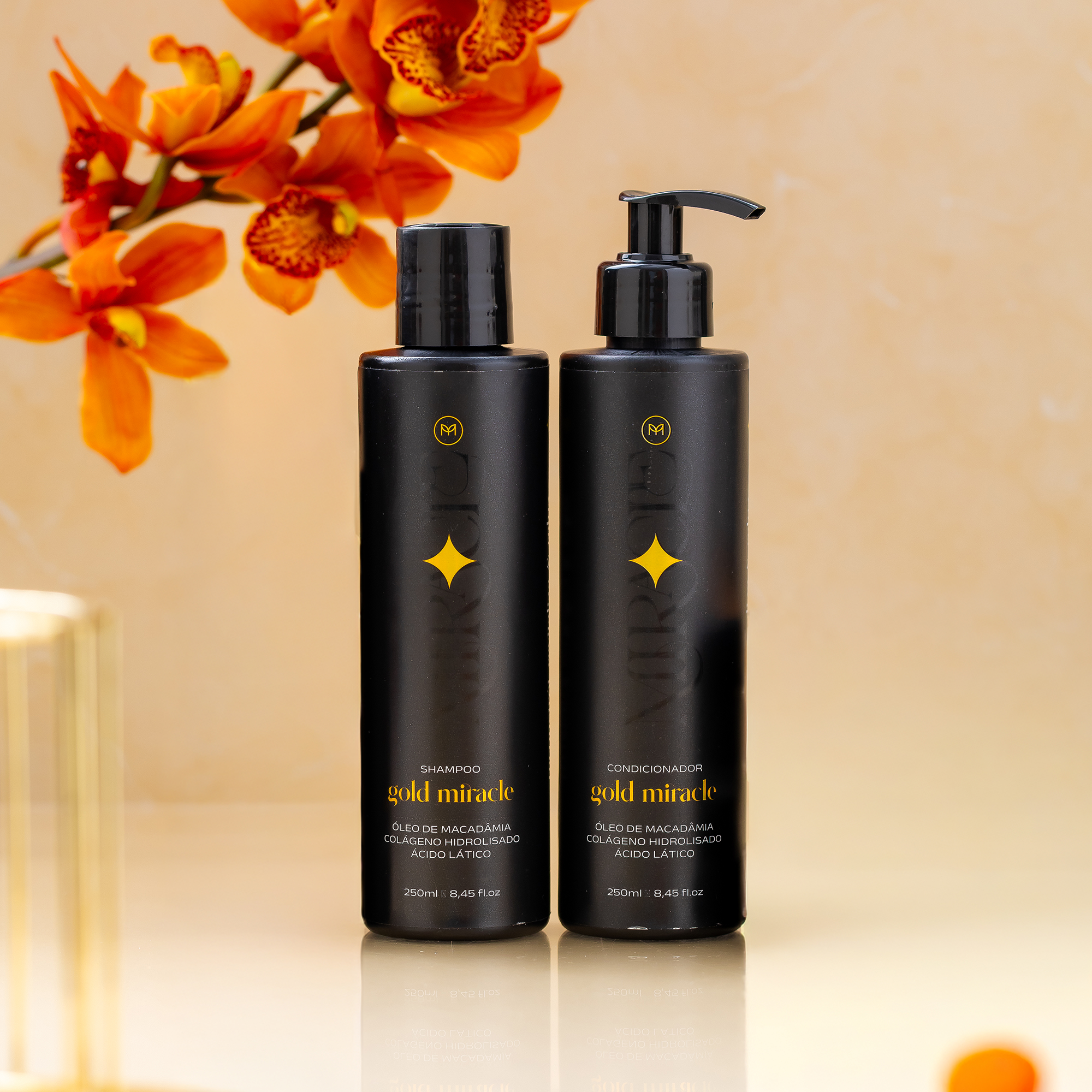 Kit Básico Gold Miracle (Shampoo + Condicionador)