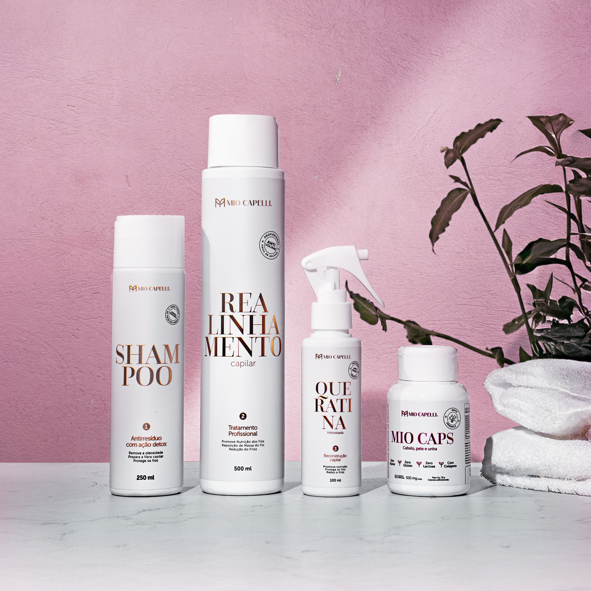 Kit Progressiva Orgânica de 500ml - Liso Perfeito