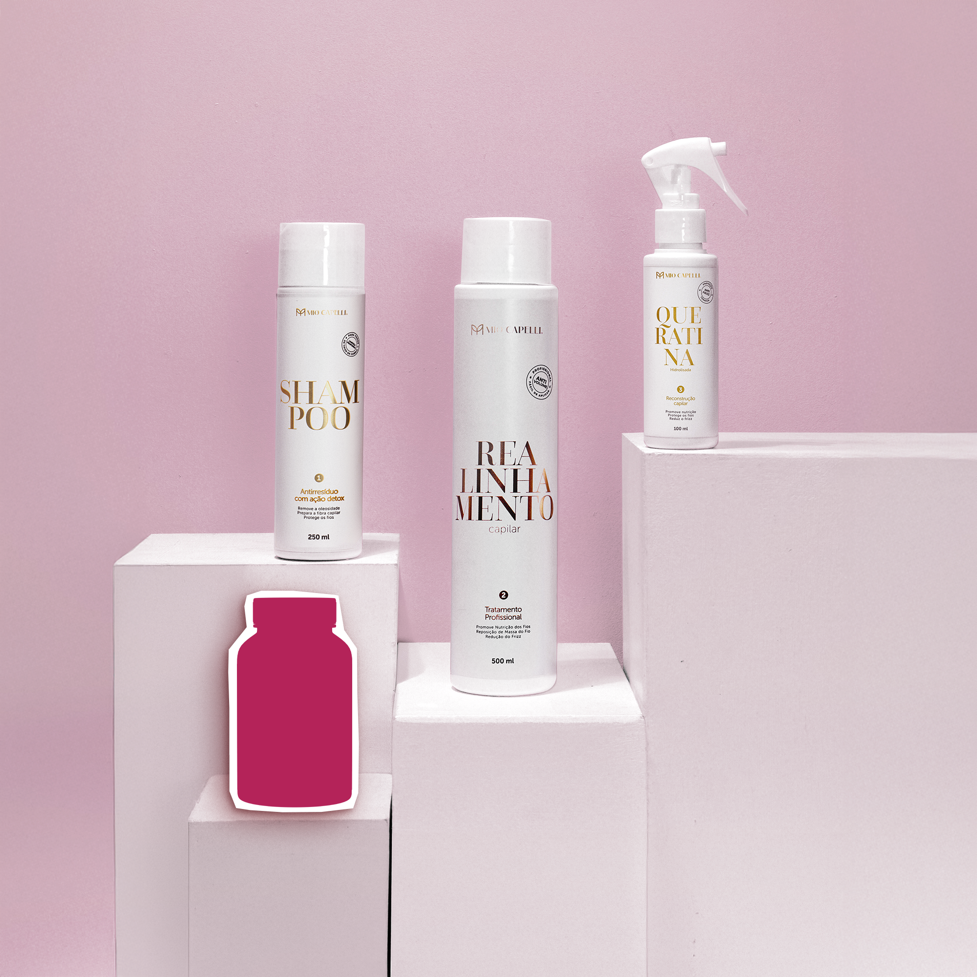 Kit Progressiva Orgânica de 500ml - Liso Perfeito