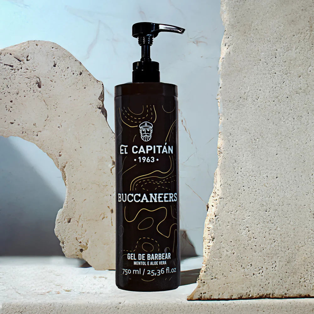 Buccaneers - Gel de Barbear Refrescante I El Capitán®