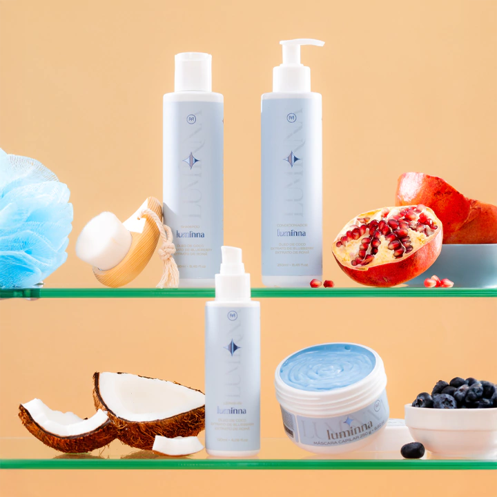 Kit Hidratante Luminna (Mais Brilho e Maciez para os Fios)