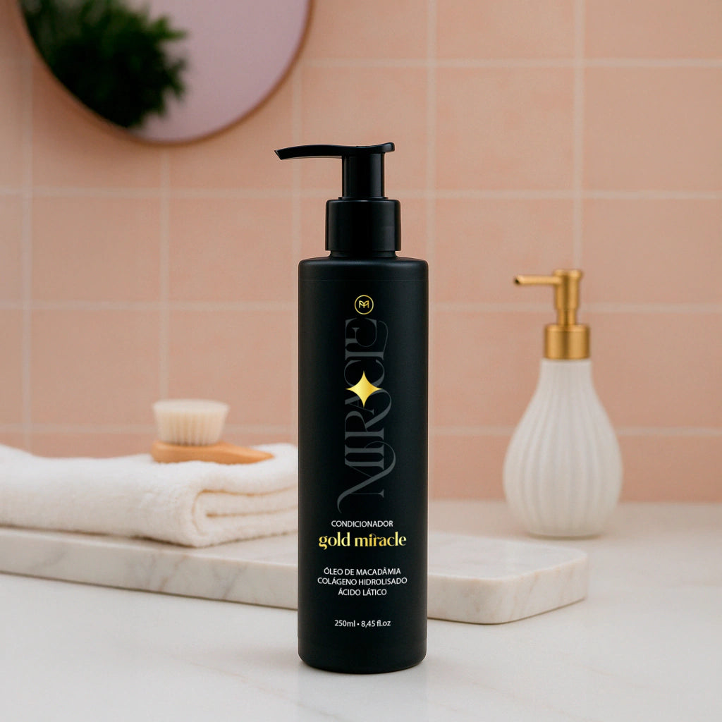 Condicionador Reconstrutor Gold Miracle 250ml